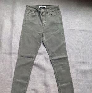NWT Flying Monkey olive jeans